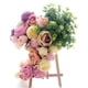 thumbnail image 1 of Material de tela para sartén con cabeza de rosa, pared de flores de seda que contiene espuma, fruta, flor de boda, 1 of 4
