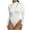 White, variant on qolati Bodysuit for Women Seamless Mock Turtleneck Long Sleeve Bodysuits Tank Tops Tummy Control Butt Lifter Compression Zipper Shapewear
