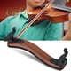 thumbnail image 2 of Soporte para violín ajustable de madera maciza con hombro flexible para violín y viola de 3/4, 4/4, 200 x 60 x 45 mm/7,87 x 2,36 x 1,77", 2 of 5