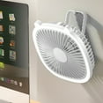 thumbnail image 5 of Camping Ceiling Fan Portable USB Rechargeable Tent Fan with Light 3 Speed Adjustable Hanging Fan for Outdoor Use, 5 of 6