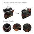 thumbnail image 3 of Spider Web Elegant Microfiber Coin Purse with Zinc Alloy Jaws, 4.3x4.7 in/11x12 cm, Secure and Stylish Organizer for Your Essentials, 3 of 7