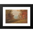 thumbnail image 2 of Frederic Edwin Church 14x11 Black Modern Framed Museum Art Print Titled - Woodland Scene in Autumn (Hudson, New York or Maine) (1860-70), 2 of 5