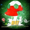 thumbnail image 3 of Accesorio para herramienta de animación de partido de fútbol con forma de sombrero de fiesta para fanáticos de la Copa del Mundo (Italia), 3 of 9