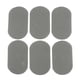 thumbnail image 1 of Kit de 6 parches termoadhesivos para reparar telas, jeans y ropa. gris, 1 of 7