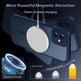 thumbnail image 5 of SSKDBFJG for Phone 17 Pro Max Phone Case, Full Camera Protection, Built-in Magnetic Ring, Compatible with Magsafe Charger, Translucent Matte Phone Case for 17 ProMax 6.9 inch (Orange), 5 of 6