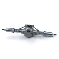 thumbnail image 2 of Aluminum Alloy Front & Rear Axle Set for 1/10 Scale RC Rock Crawlers - 195mm Length, Compatible with Axial SCX10, DIY Upgrade Kit, Titanium Color, Precision-Machined Metal Parts, Includes 1 Front + 1, 2 of 6