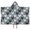 Rooster and Foliage Grey Pattern, variant on Rooster and Sunflower Green Pattern Hooded Bath Towel Wrap for Teens Ages 3 To 12, Soft Lightweight Quick Dry Microfiber Bath Beach Pool, 60"x35"