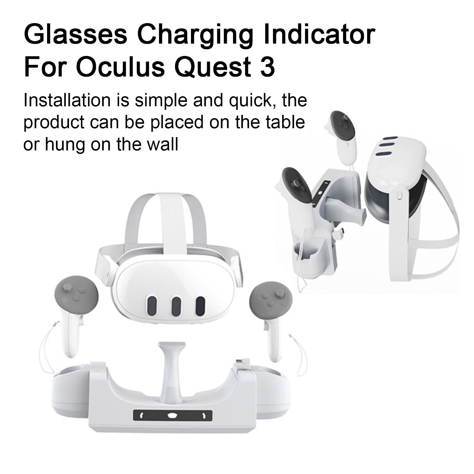 Anker Oculus Quest 2 Charging Dock, VR Stand, Headset Storage