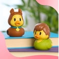 thumbnail image 4 of Duckalooz Character Duck Toy Figures 2-Pack, Scooby Doo and Shaggy, Collectible Ducks for Play and Display, Novelty Gift Toy Set Kids Ages 2+, 4 of 6