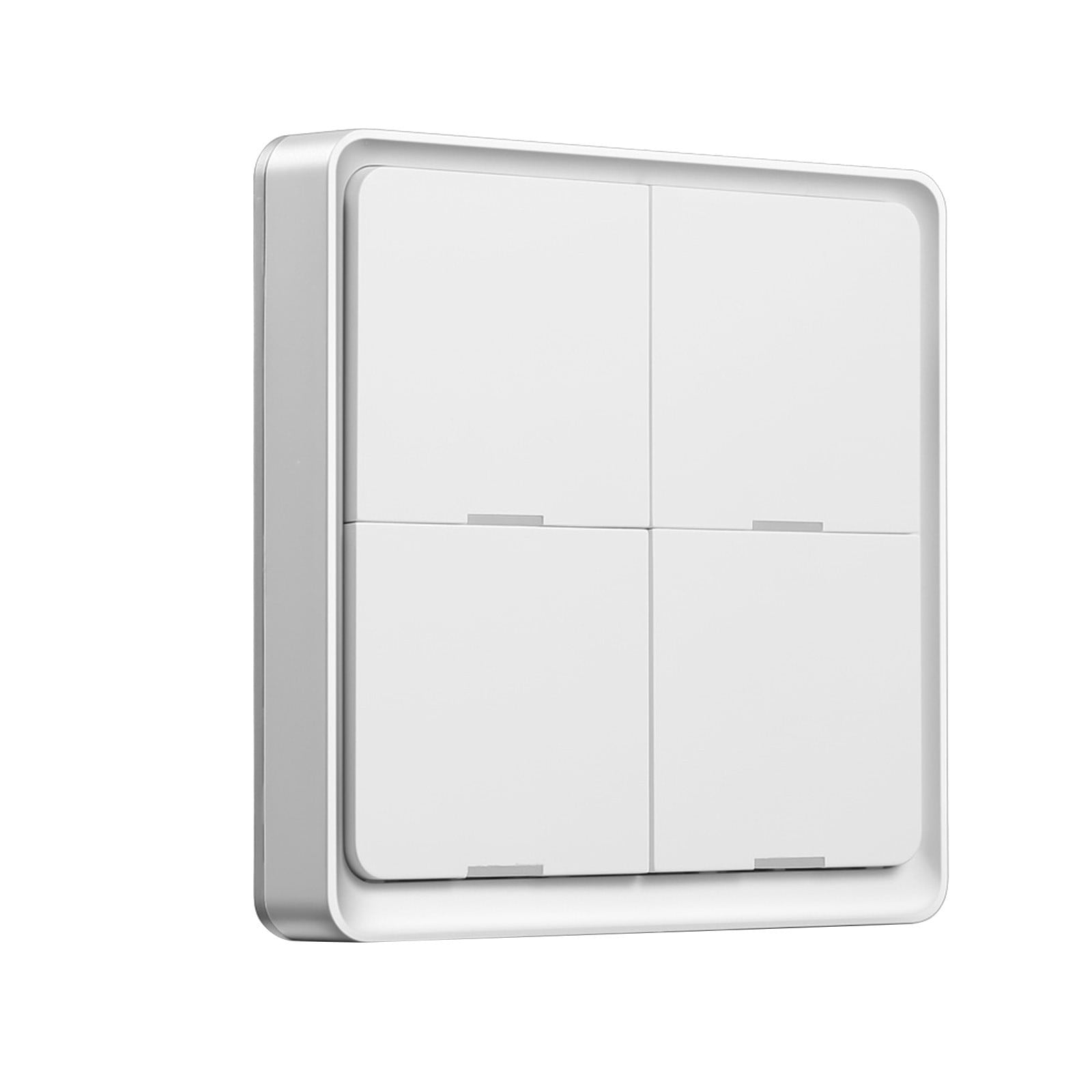 Buy Mnycxen Tuya Zigbee Smart Button Scene Switch, 4Port Wireless 12