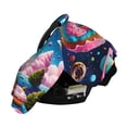 thumbnail image 3 of Naloa Colorful Donut Baby Car Seat Cover, Breathable Baby Carrier Cover, Multiuse Baby Carrier Cover & Nursing Breastfeeding Cover, 3 of 5