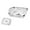 Purple, variant on Collapsible Camping Bowl - Food Grade, Lightweight, Transparent with Anime Design, Snap - Button for Easy Use