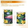 thumbnail image 6 of Yayeee Flameless Candles with Remote Flickering Battery Operated Multi Color Changing, Pink Flamingo Pattern, 6 of 7