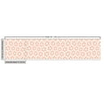 thumbnail image 3 of Geometric Upholstery Fabric by the Yard, Pastel Colored Checkered Wavy Effect Rhombus Style Geometrical Illustration, Decorative Fabric for DIY and Home Accents, Salmon and White by Ambesonne, 3 of 5