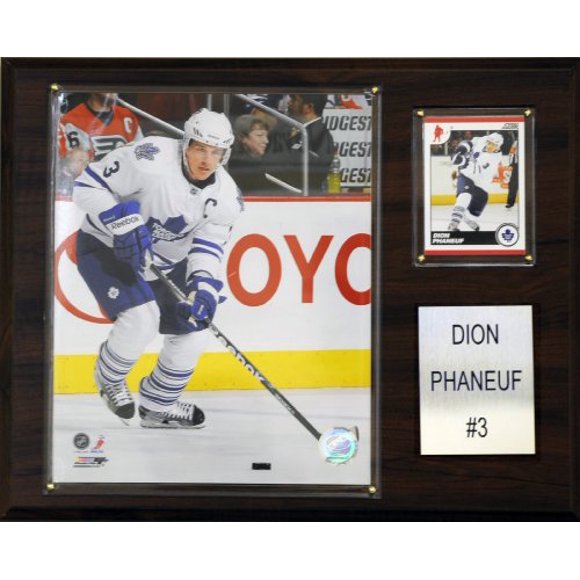 NHL Dion Phaneuf Toronto Maple Leafs Player Plaque