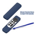 thumbnail image 3 of Funda protectora de silicona Kuymtek para Apple TV 4K 2021 Azul, 3 of 9