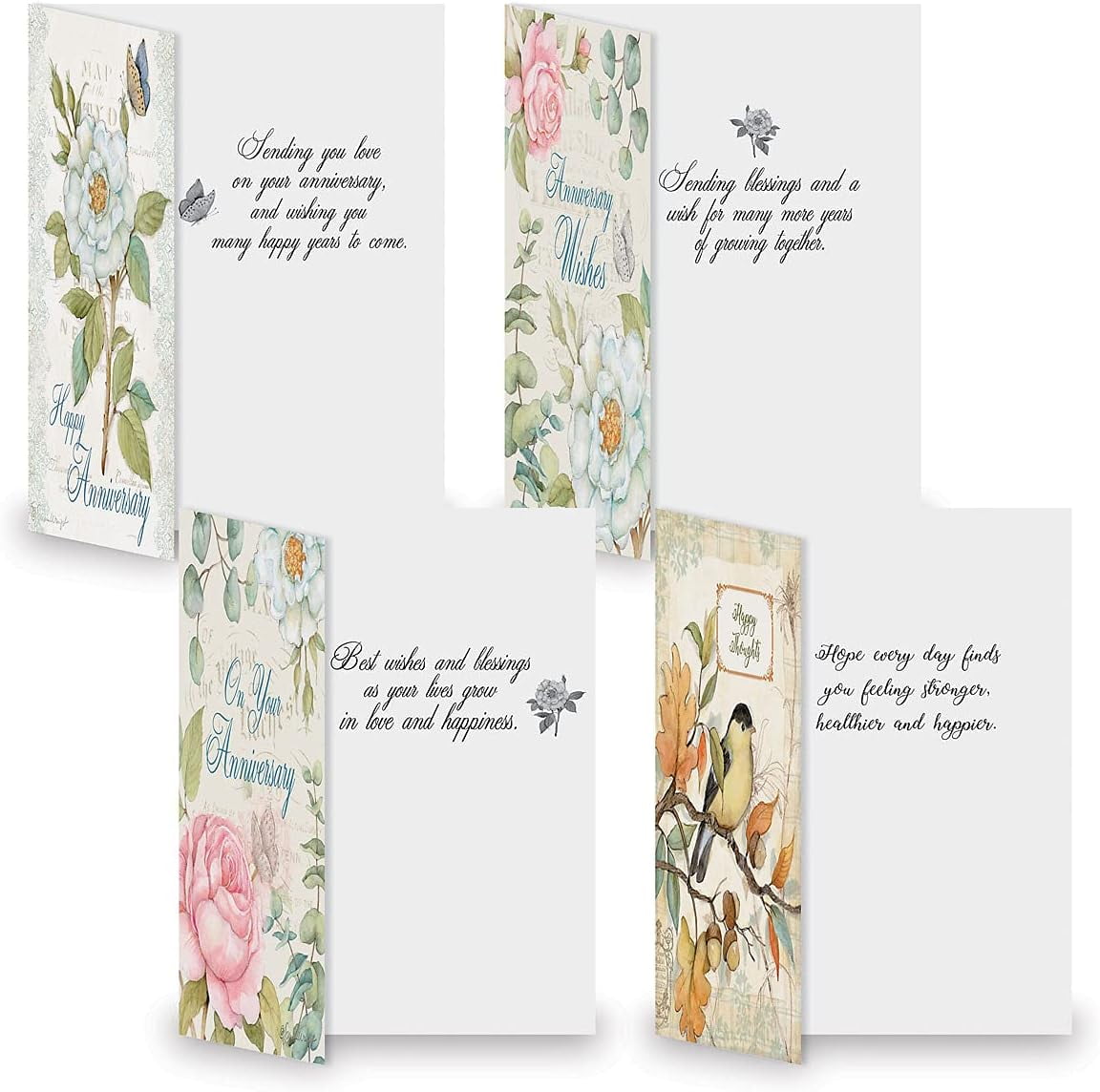 Susan Winget Studio All Occasion Greeting Card Pack with Seals - Set of 40,  5" x 7"