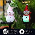 thumbnail image 2 of Luces solares de Navidad Monstrate Muñeco de Nieve LED 4 colores, 2 of 6