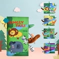 thumbnail image 2 of A Chewable Tail Cloth Book Interactive Tearproof Fabric Book Early Learning Soft Tail Story Book For Kids Sensory Development Parent Child Reading Time Activity, 2 of 7
