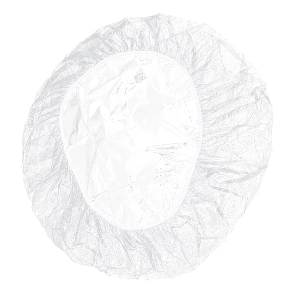 UPOUART Clear Outdoor Patio Round Table Cover with Elastic Hem, Weather-Resistant, Fits Various Table Sizes for Garden and Backyard