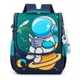 thumbnail image 1 of 1pc Kindergarten Schoolbag, Boys And Girls Cute Cartoon Space Backpack, Waterproof And Burden Reduction Backpack, Breathable Backpack, Lightweight Backpack, 1 of 4