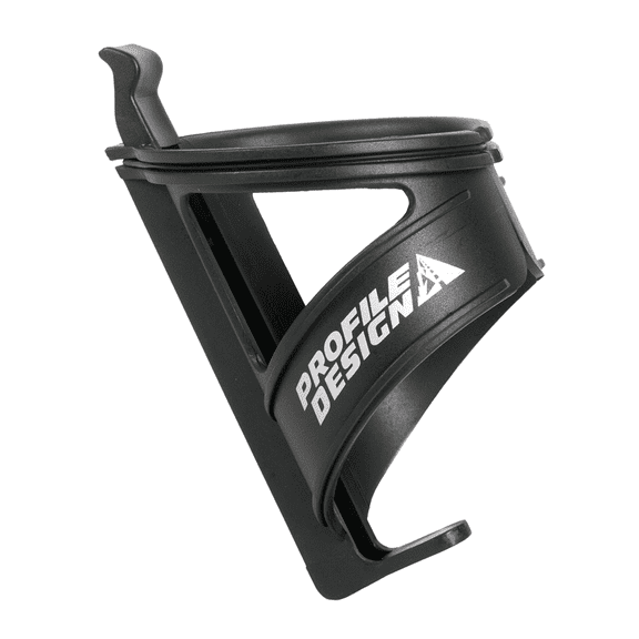 Profile Design Nylon Kage Water Bottle Cage with Retention Band: Black