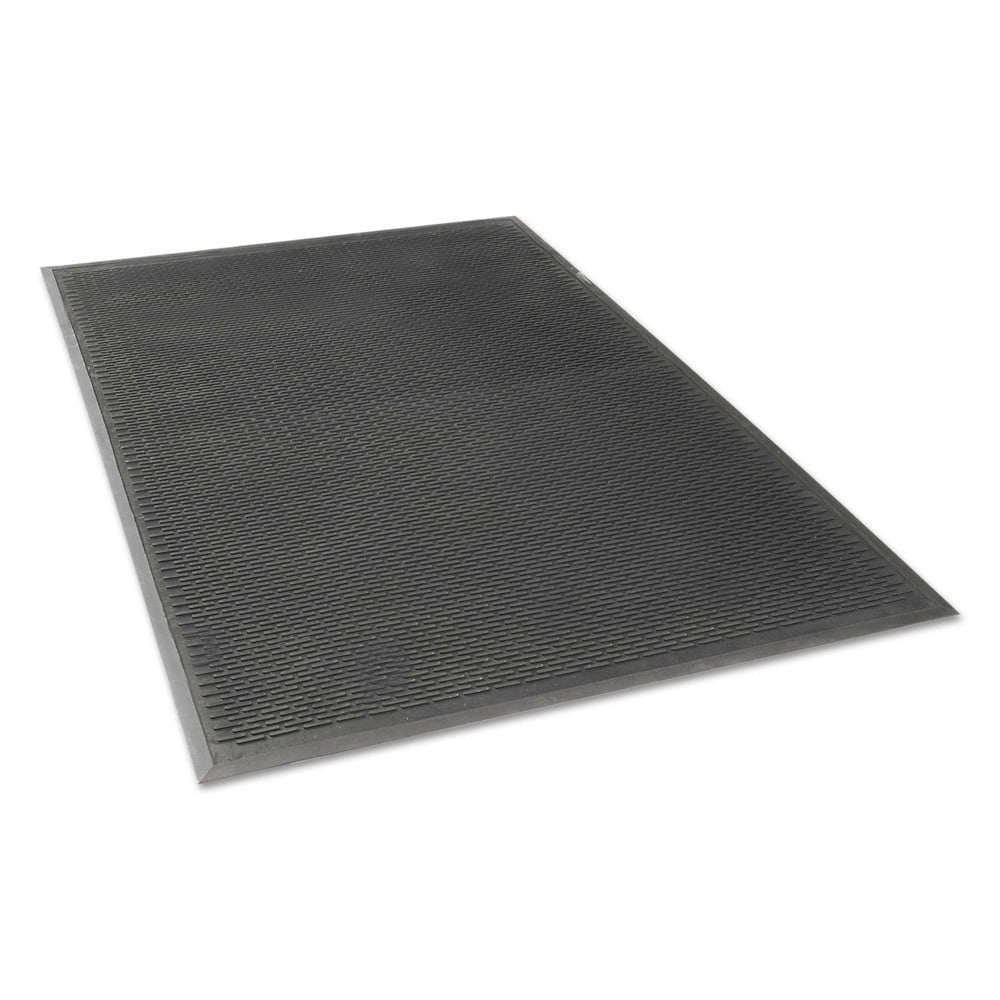 Crown TD 0046BK CrownTred Indoor/outdoor Scraper Mat, Rubber, 43 3/4 X