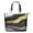 Black Marble Gold, variant on Black Marble Gold Wave Pattern Travel Tote Bags for Women Carry On,Large Weekender Bags for Women Travel,Multi Functional Duffle Bag for Work,Shopping,Sports