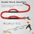 thumbnail image 5 of HQREA Hands Free Dog Leash with Zipper Pouch, Padded Handles and Durable Bungee for Walking, 5 of 6