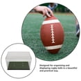 thumbnail image 4 of Caja expositora de rugby con hebilla, vitrina transparente para balón de rugby, vitrina de escritorio, vitrina estable, caja expositora de acrílico, 4 of 8
