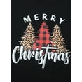thumbnail image 6 of Hirigin Family Matching Christmas Pajamas Set Letter  Christmas Tree  Plaid Print Holiday Pajamas Sleepwear Dad Mom Kids PJs, 6 of 8