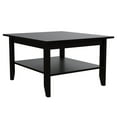 thumbnail image 1 of TUHOME Essential Coffee Table  Engineered Wood Coffee Tables in  Black, 1 of 9