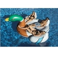 thumbnail image 2 of Inflatable Biggest Giant Decoy Duck Island Float, 131-Inch, 2 of 3