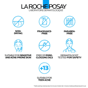 La Roche-Posay Effaclar BPO Multi-Target Acne Treatment with 5.5% Micronized Benzoyl Peroxide , 1.35 fl oz