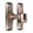 Copper, variant on Flip Door Latch Black, 180 Degree Heavy Duty Bar Gate Latches Safety Door Lock, Bold Thickened Anti-Rust Update Design, 90-180Filp Door Latch, for Barn Wood Fence Sliding French Doors,Copper