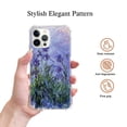 thumbnail image 2 of Iconic Painting Lilac Case for iPhone 13 Pro,Aesthetic Art Design TPU Bumper Cover Case, 2 of 6