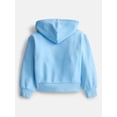 thumbnail image 2 of Wonder Nation Girls' Pullover Fleece Hoodie with Long Sleeves, Sizes 4-18 & Plus, 2 of 3