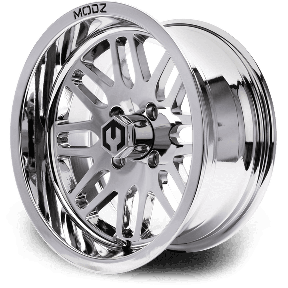 MODZ 14" Mayhem Chrome Golf Cart Wheel