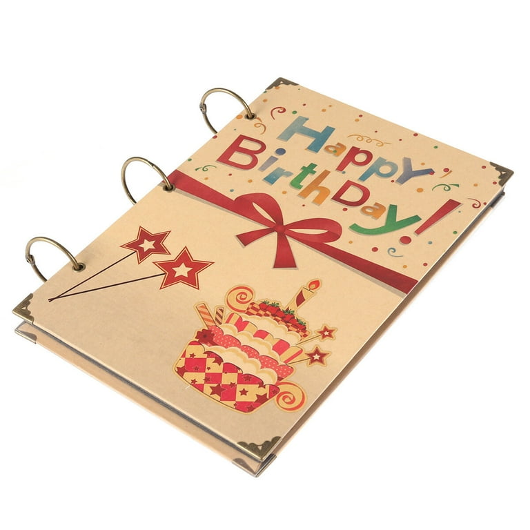 Vintage The Paper Studio 12X12 Girls Happy Birthday Memory Book Scrapbook  Kit