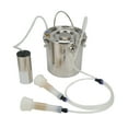 thumbnail image 4 of Extractor de leche de ordeño ANGGREK Acero inoxidable a presión al vacío para vacas, 4 of 8