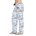 thumbnail image 5 of Personalized Monogram Farmhouse Toile Women's Pajama Pants, 5 of 5