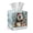 Christmas Penguin, variant on Taierverra Thanksgiving Tissue Box Cover Square Paper Case Dispenser Leather Pumpkin Facial Tissue Holder Organizer with Bottom Snap Button for Dresser, Countertop, Bedroom, Car