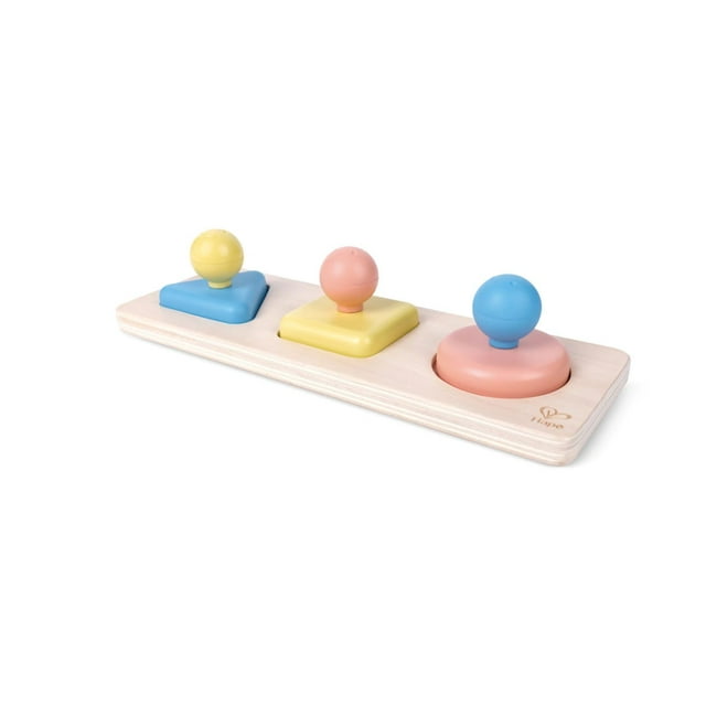 Juguete sensorial educativo Hape Montessori con forma de rompecabezas con forma de espejo