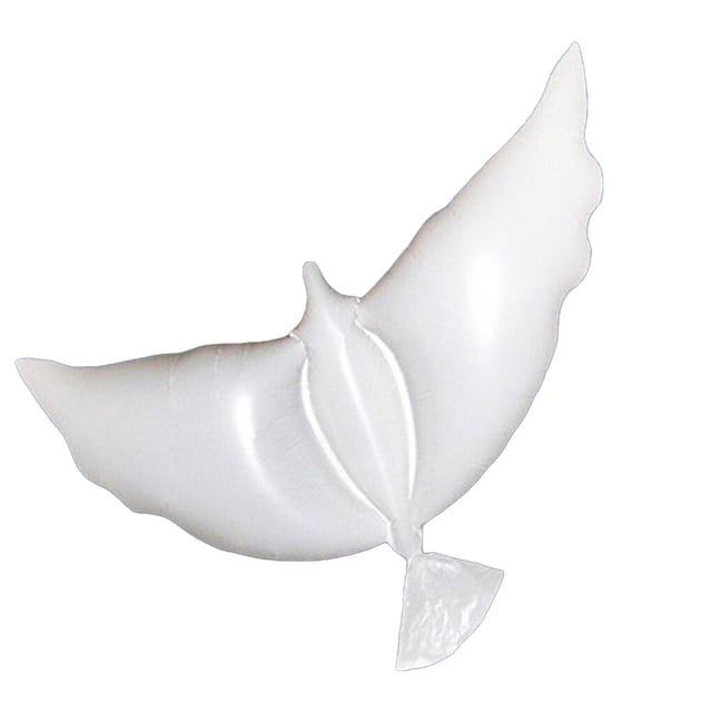 Wosthever Balloons Creative Ceremonies Party Decorations Bird Balloon for Funeral Birthday Engagement Party Decor Supplies paloma blanca 20Conjunto