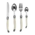 thumbnail image 2 of Cubiertos de acero inoxidable, utensilios para comer, utensilios para servir comida, cubiertos elegantes, vajilla para restaurante de Navidad, fiesta , Conjunto B perfecl postre cucharas tenedores, 2 of 8