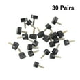 1 Set of 30 Pairs Highheeled Shoes Replacement Spike Antislip High