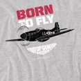 thumbnail image 3 of Top Gun Mens Born To Fly T-Shirt, 3 of 5