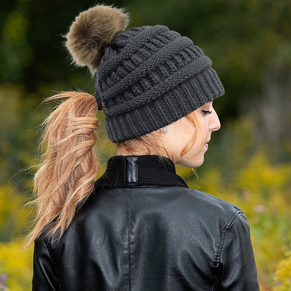 Finydr Knitted hat Winter hat Beanie 