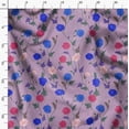 thumbnail image 3 of Soimoi Purple Fabric - By the Yard - 54 Inch Wide - Florals Print Fabric - Elegant and Timeless Patterns for Fashion and Home Decor Printed Fabric, 3 of 6