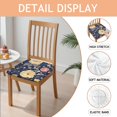thumbnail image 2 of Pioneer Flower Seat Covers for Dining Room Chairs Set Of 4,Stretch Printed Washable Chair Seat Cover with Elastic Ties and Button,Removable Waterproof Couch Cushion Covers, 2 of 6